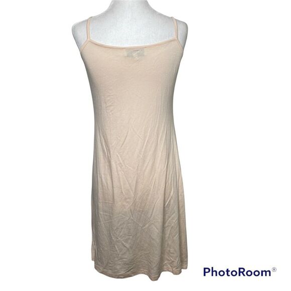 AmyLynn Camisole Chemise Nightgown Peach Beige Size Medium - Picture 2 of 8